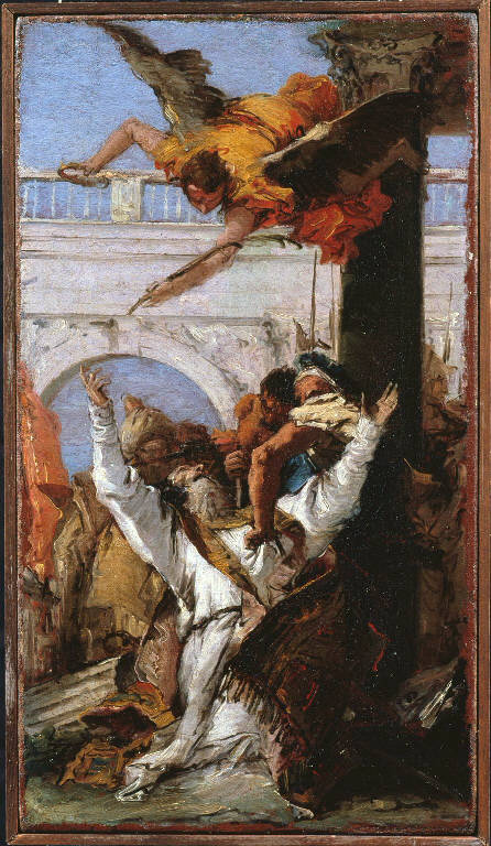 Martirio di San Giovanni Episcopo (dipinto) di Tiepolo Giovanni Battista (sec. XVIII)