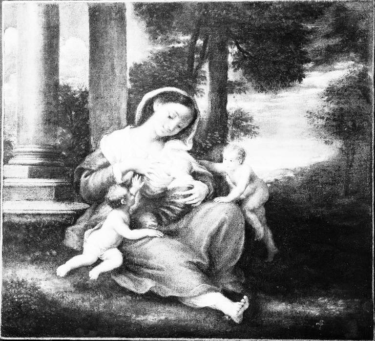 Carità (dipinto) di Gramiccia Lorenzo (sec. XVIII)