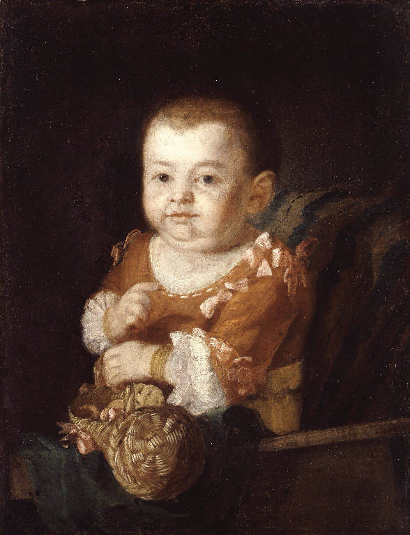 Ritratto di bambino (dipinto) di Zuccarelli Francesco (sec. XVIII)