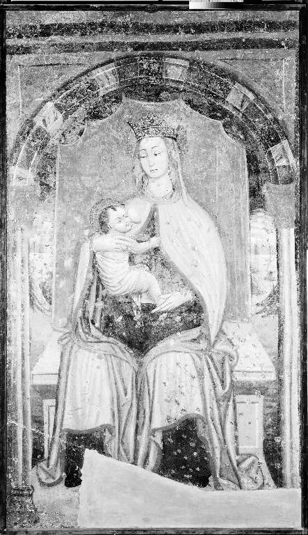 Madonna del latte (dipinto) - ambito bergamasco (sec. XVI)