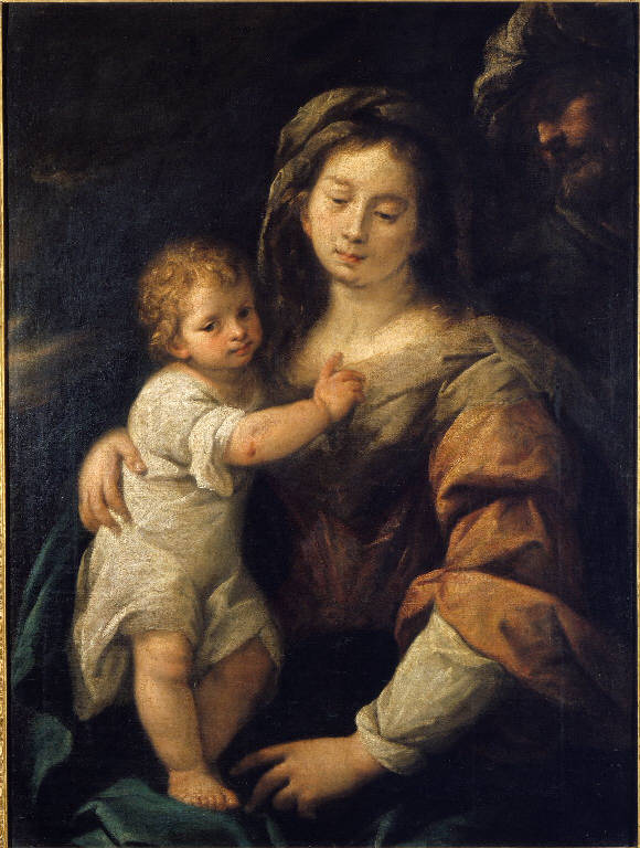 Sacra Famiglia (dipinto) di Nuvolone Carlo Francesco (sec. XVII)