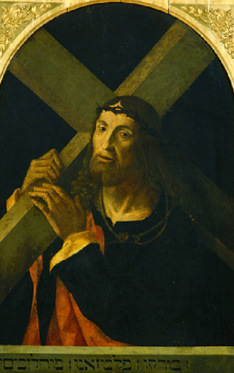 Cristo portacroce (dipinto, opera isolata) di Palmezzano Marco (secondo quarto sec. XVI)