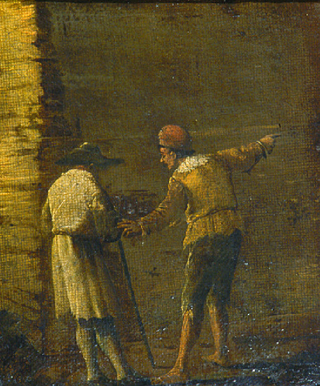 Figure maschili (dipinto, opera isolata) di Ghidoni Matteo detto Matteo dei Pitocchi (sec. XVII)