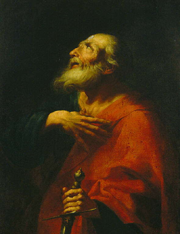 San Paolo (dipinto, opera isolata) - scuola veneziana (prima metà sec. XVIII)