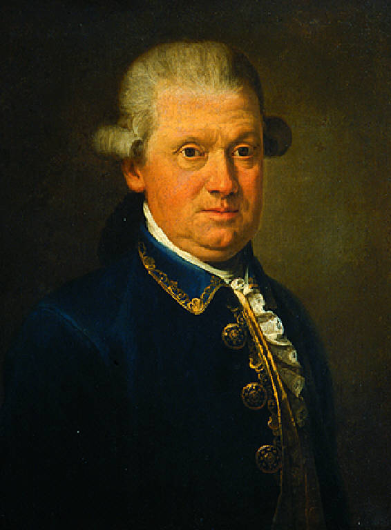 Ritratto maschile (dipinto, opera isolata) di Lampi Giovanni Battista (ultimo quarto sec. XVIII)