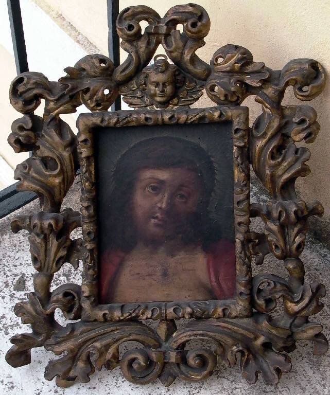 Cristo coronato di spine (dipinto, opera isolata) - ambito italiano (fine sec. XVII)