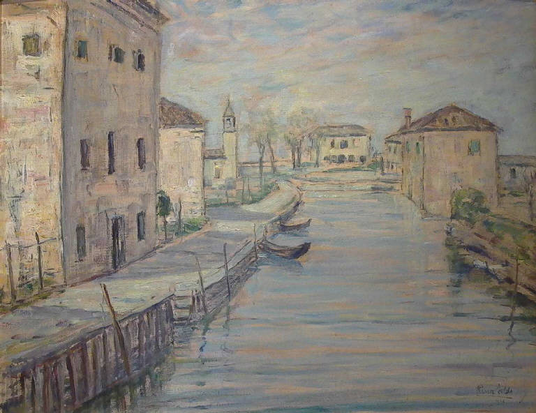 Torcello, Torcello (dipinto, opera isolata) di Soldo Rina (sec. XX)