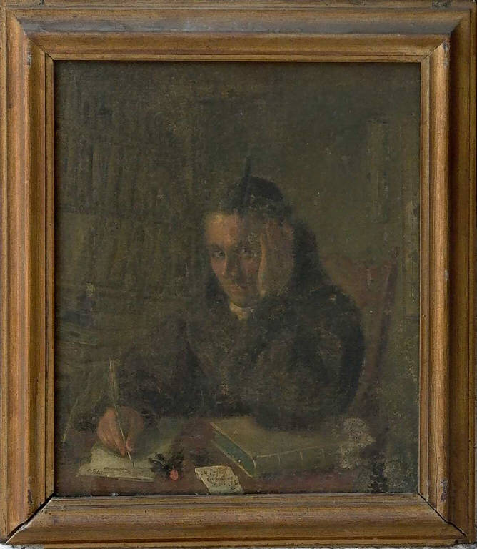 Ritratto di Gioacchino Trioli (dipinto, opera isolata) - ambito bresciano (seconda metà sec. XVIII)