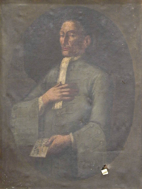Ritratto di un Garuffa (dipinto, opera isolata) - ambito italiano (metà sec. XVIII)