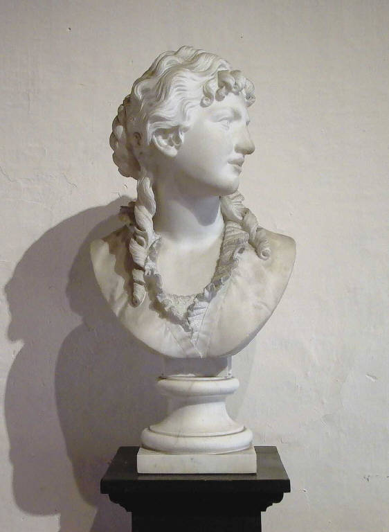 Busto femminile (busto, opera isolata) di Ricci Antonio (sec. XIX)