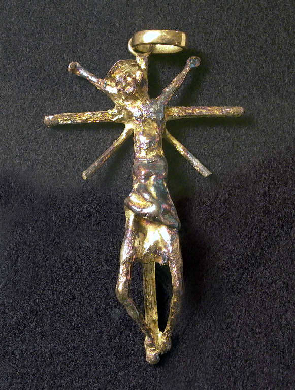 Cristo, Cristo (gioiello, opera isolata) di Pelati Vittorio (sec. XX)