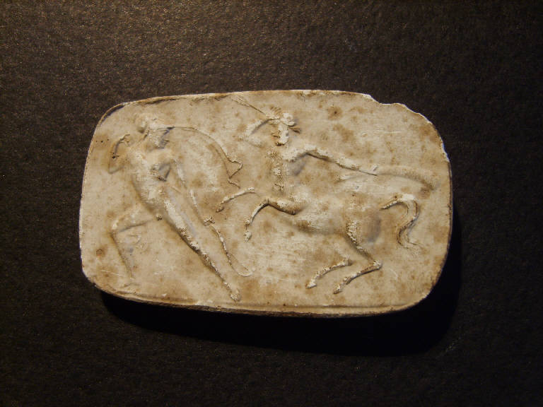 Centauromachia (calco, opera isolata) - ambito italiano (prima metà sec. XIX)