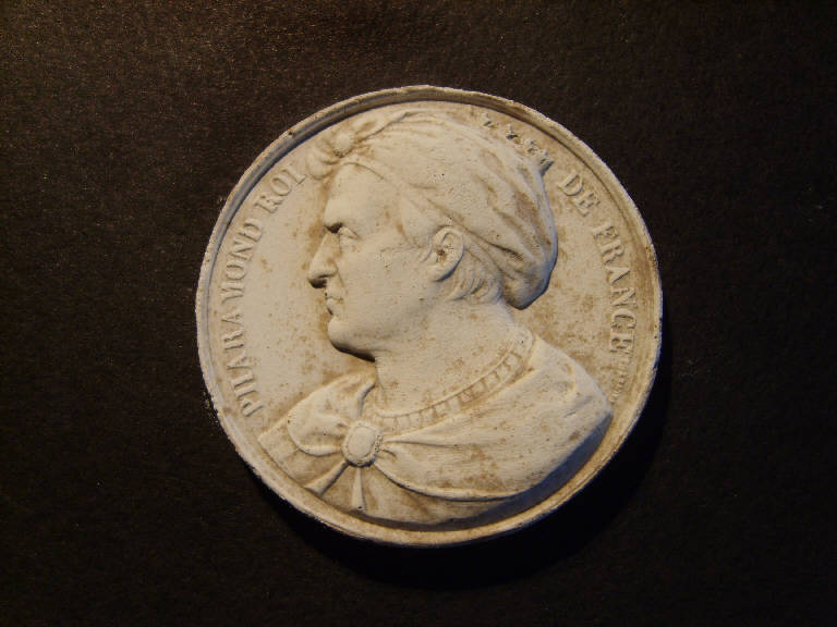 Ritratto di Pharamond re (calco, opera isolata) - ambito italiano (prima metà sec. XIX)