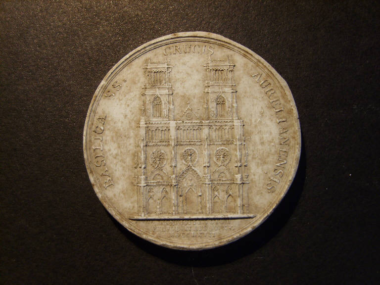 Facciata della cattedrale d'Orléans (calco, opera isolata) - ambito italiano (prima metà sec. XIX)