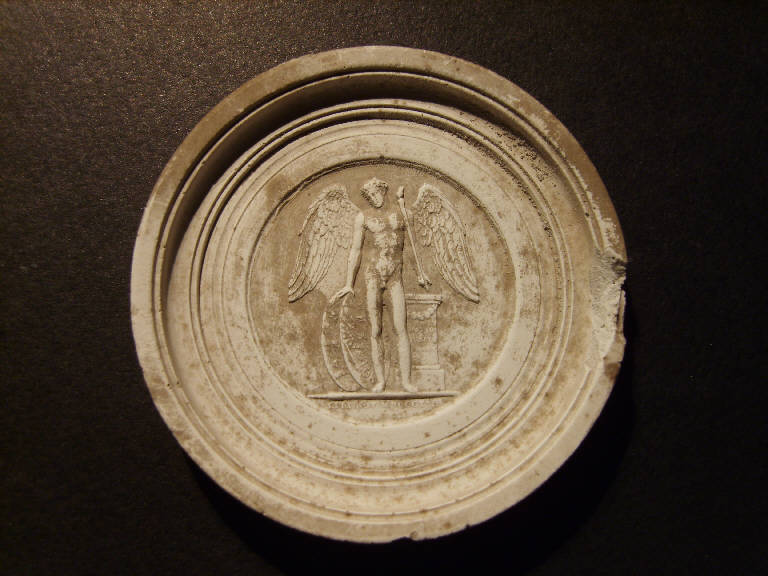 Genio alato (calco, opera isolata) - ambito italiano (prima metà sec. XIX)