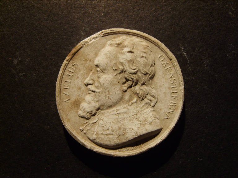 Ritratto di Axel Gustafsson Oxenstierna (calco, opera isolata) - ambito italiano (prima metà sec. XIX)