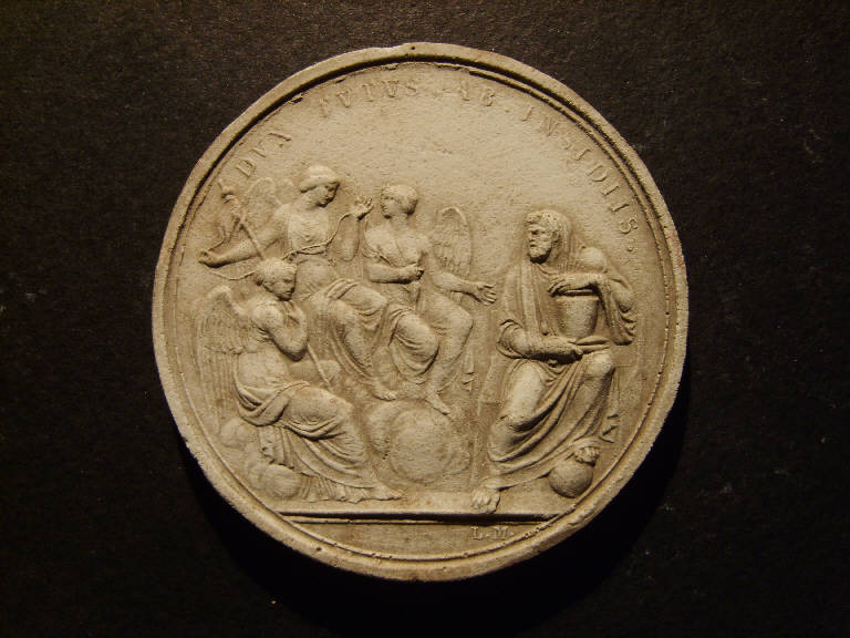 Allegoria della protezione dei governanti (calco, opera isolata) - ambito italiano (prima metà sec. XIX)