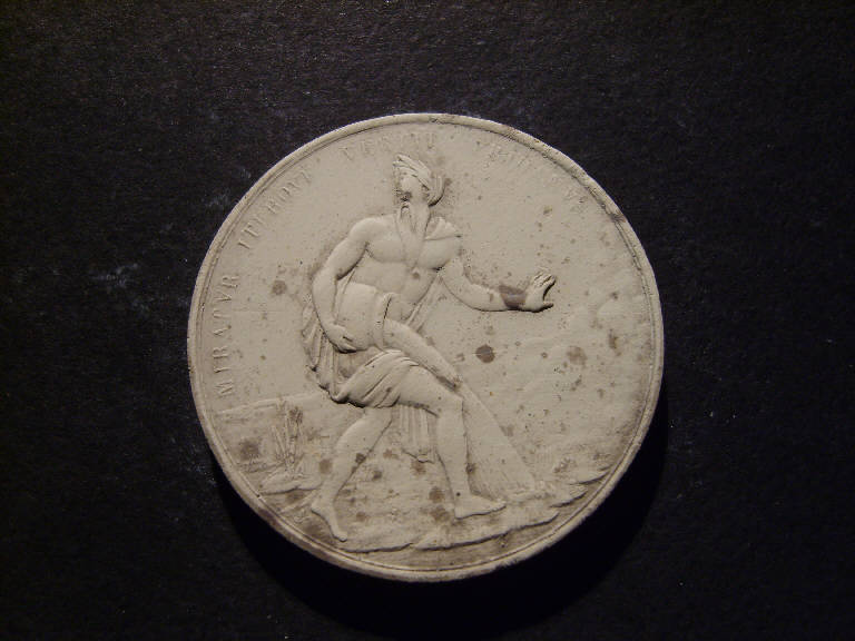 Allegoria del fiume Po (calco, opera isolata) - ambito italiano (prima metà sec. XIX)