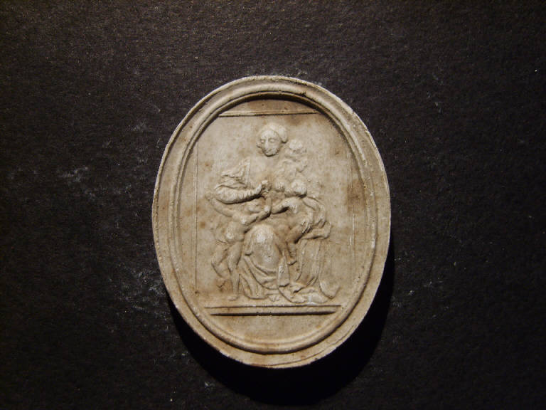 Carità (calco, opera isolata) - ambito italiano (prima metà sec. XIX)