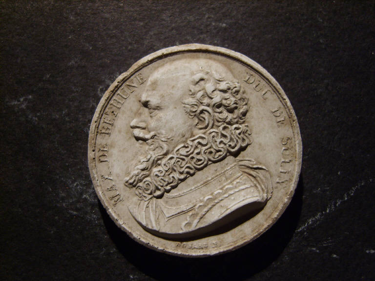 Ritratto di Massimiliano di Bethune (calco, opera isolata) - ambito italiano (prima metà sec. XIX)