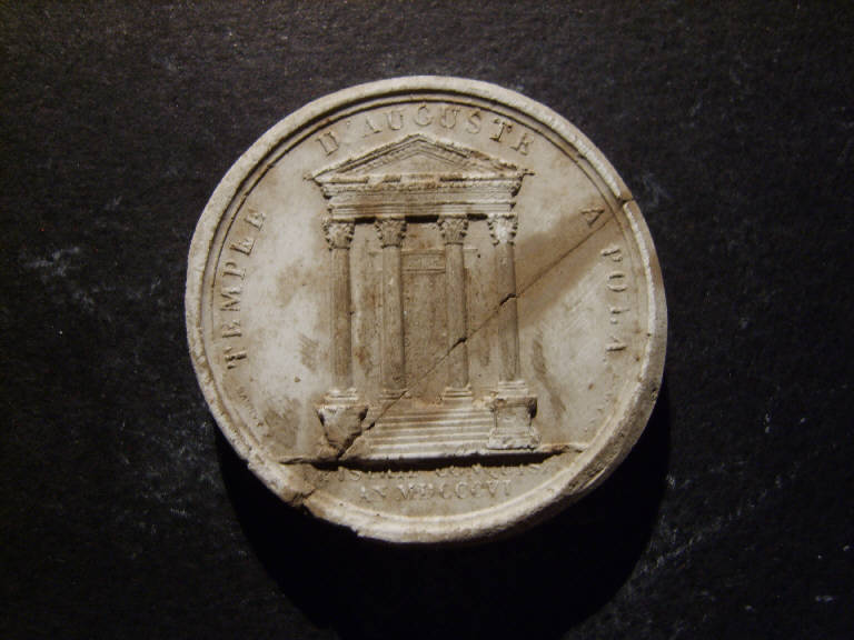 Tempio di Augusto a Pola (calco, opera isolata) - ambito italiano (prima metà sec. XIX)