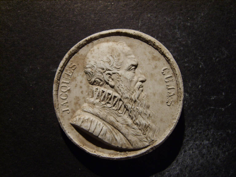 Ritratto di Jacques Cujas (calco, opera isolata) - ambito italiano (prima metà sec. XIX)