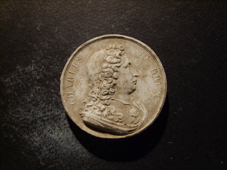 Ritratto di Charles Le Brun (calco, opera isolata) - ambito italiano (prima metà sec. XIX)