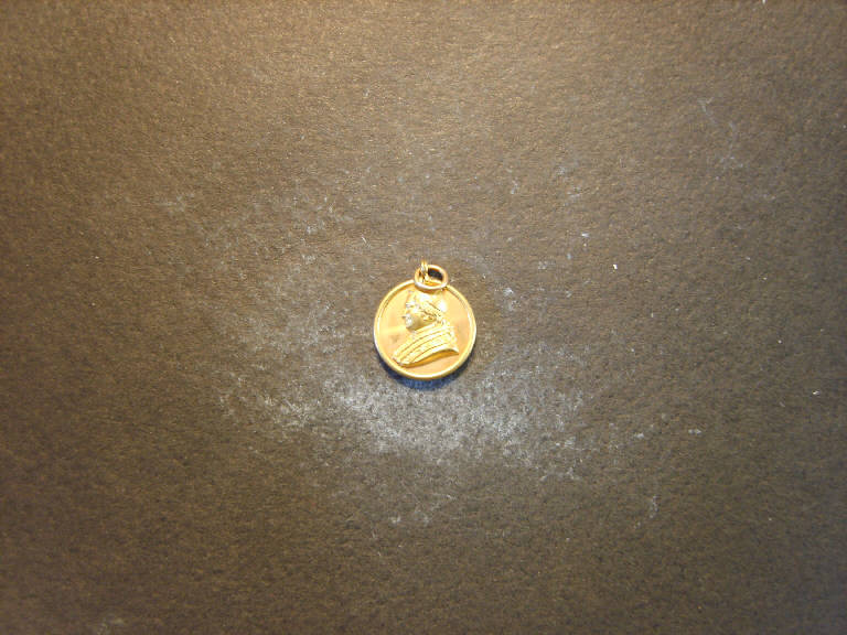 Ritratto di papa Pio XI (medaglia, opera isolata) - ambito italiano (prima metà sec. XX)