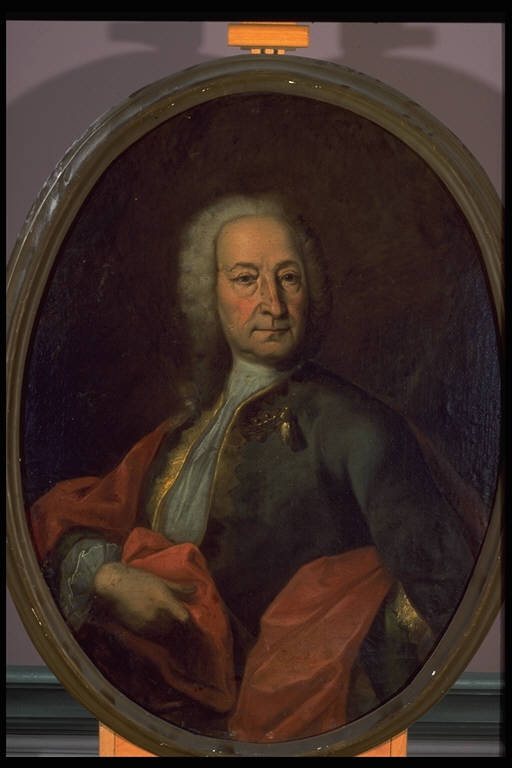 Ritratto di gentiluomo (dipinto) - ambito lombardo (metà sec. XVIII)