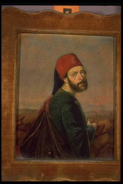 Ritratto di Luigi Dottesio (dipinto) - ambito lombardo (seconda metà sec. XIX)