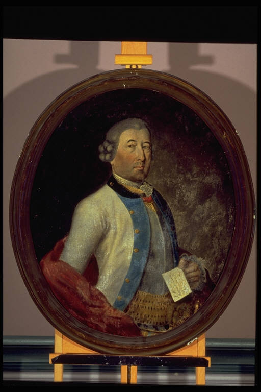 Ritratto di Monsieur Parravicini (dipinto) - ambito lombardo (metà sec. XVIII)