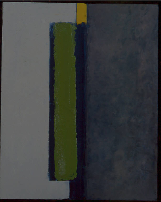 Temporale, Primavera, PAESAGGIO RURALE (dipinto, opera isolata) di Congdon Grosvenor, William - ambito statunitense Action Painting (seconda metà sec. XX)