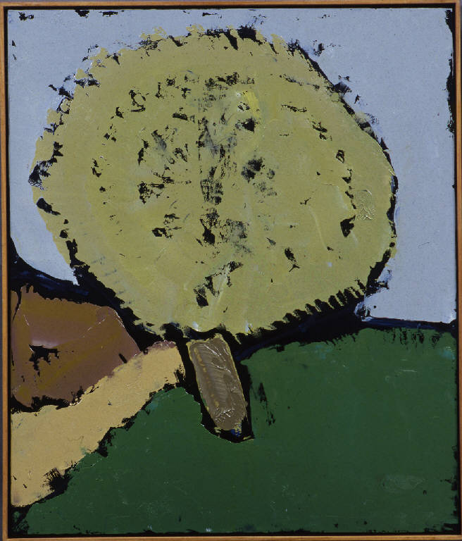 Albero (Venerdì Santo), PAESAGGIO RURALE; PIANTE (dipinto, opera isolata) di Congdon Grosvenor, William - ambito statunitense Action Painting (seconda metà sec. XX)