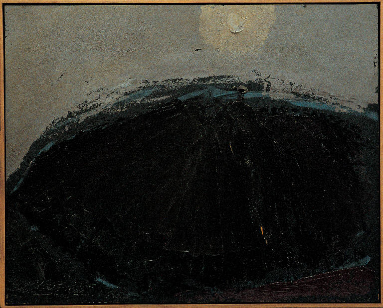 Subiaco - luna, 8, Paesaggio montano (dipinto, opera isolata) di Congdon Grosvenor, William - ambito statunitense Action Painting (sec. XX)