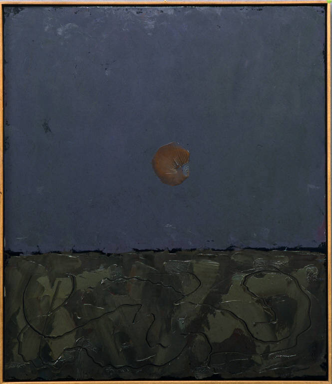 Luna, 2 '93, PAESAGGIO RURALE; FENOMENI NATURALI (dipinto, opera isolata) di Congdon Grosvenor, William - ambito statunitense Action Painting (seconda metà sec. XX)