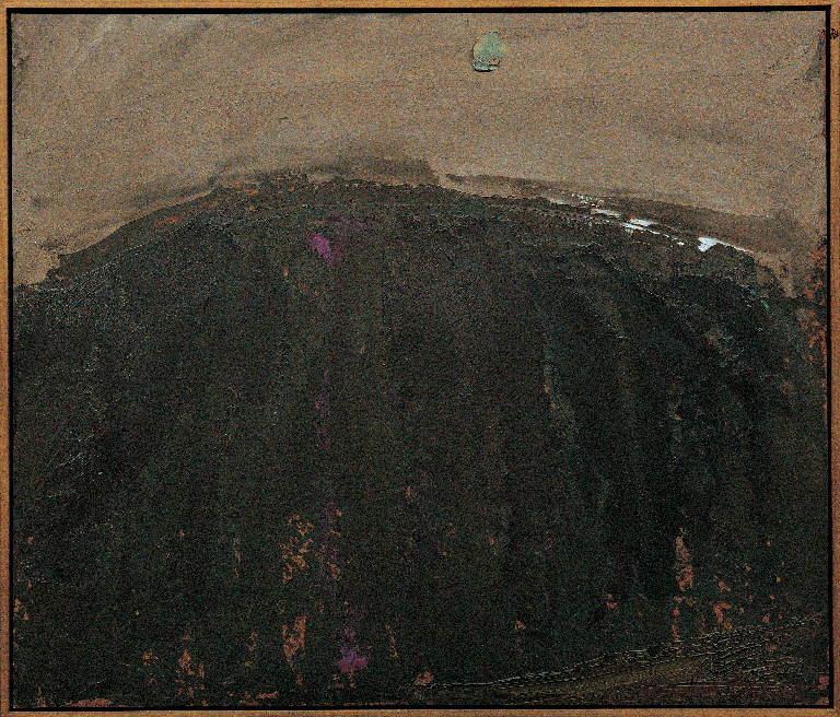 Subiaco - luna, 12, Paesaggio montano (dipinto, opera isolata) di Congdon Grosvenor, William - ambito statunitense Action Painting (sec. XX)