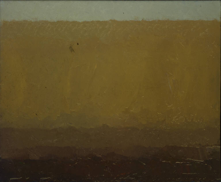 Mais, 2, PAESAGGIO RURALE (dipinto, opera isolata) di Congdon Grosvenor, William - ambito statunitense Action Painting (seconda metà sec. XX)