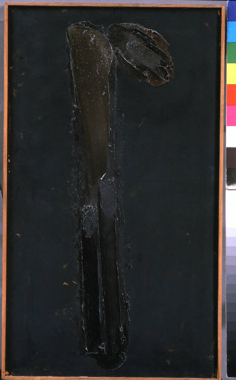 Crocefisso, 118, Cristo crocifisso (dipinto, opera isolata) di Congdon Grosvenor, William - ambito statunitense Action Painting (sec. XX)