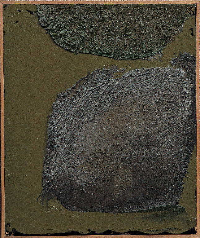 Iquitos - isole, 14, Paesaggio fluviale (dipinto, opera isolata) di Congdon Grosvenor, William - ambito statunitense Action Painting (sec. XX)