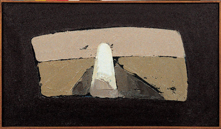 Deserto - Egitto, Paesaggio desertico (dipinto, opera isolata) di Congdon Grosvenor, William - ambito statunitense Action Painting (sec. XX)