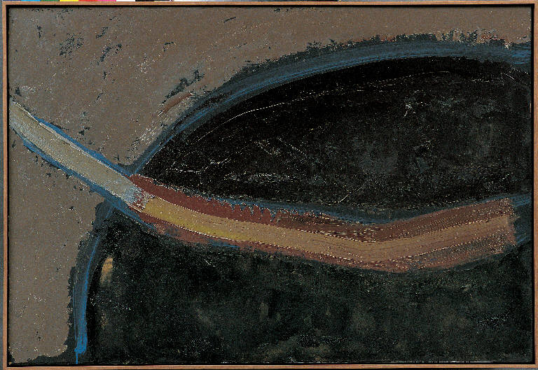 Luna, 3, Paesaggio rurale (dipinto, opera isolata) di Congdon Grosvenor, William - ambito statunitense Action Painting (sec. XX)