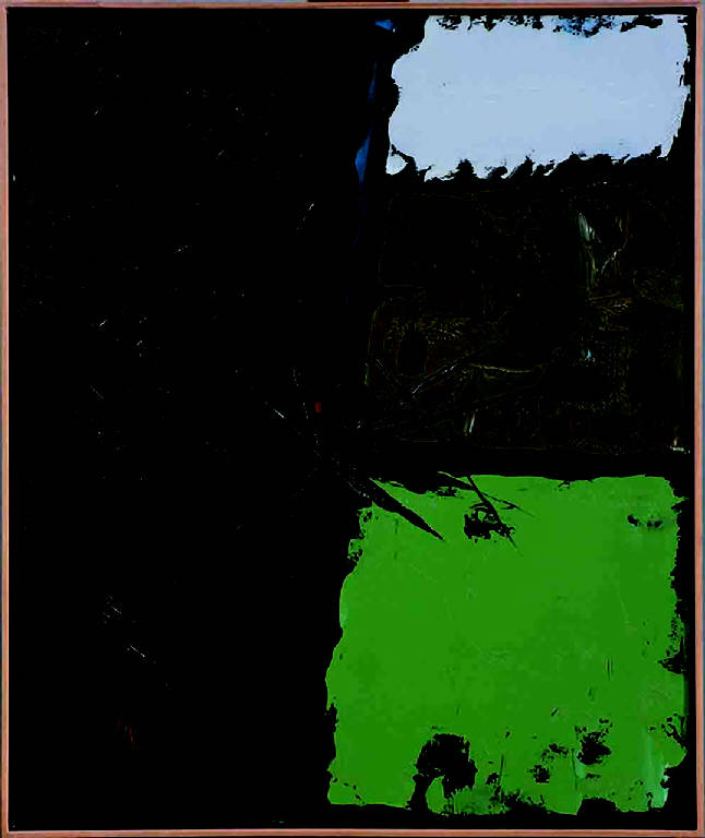 Albero morto, 2, PAESAGGIO CON ALBERI (dipinto, opera isolata) di Congdon Grosvenor, William - ambito statunitense Action Painting (seconda metà sec. XX)