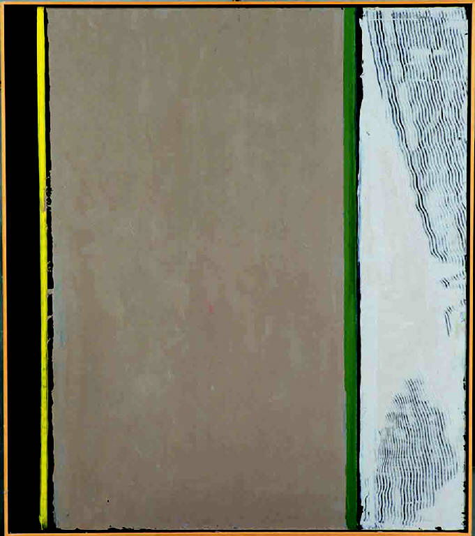 Campo sole, 3, PAESAGGIO RURALE (dipinto, opera isolata) di Congdon Grosvenor, William - ambito statunitense Action Painting (seconda metà sec. XX)