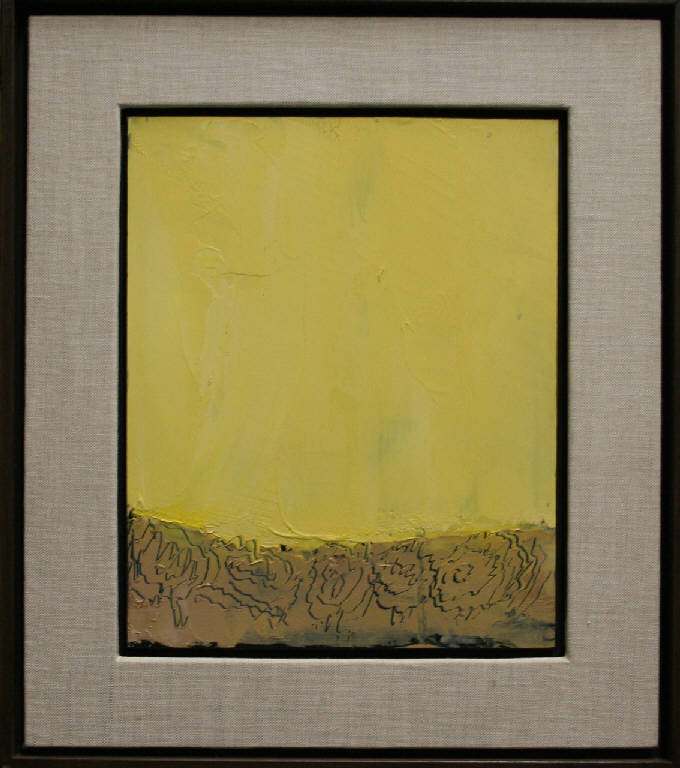 Cielo, 4 a, PAESAGGIO RURALE (dipinto, opera isolata) di Congdon Grosvenor, William - ambito statunitense Action Painting (seconda metà sec. XX)