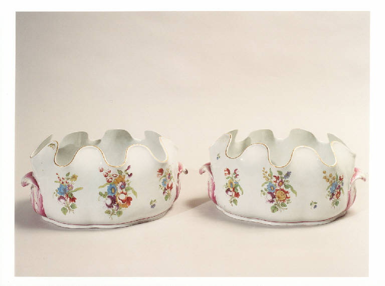 rinfrescatoio, insieme - manifattura Doccia (seconda metà sec. XVIII)