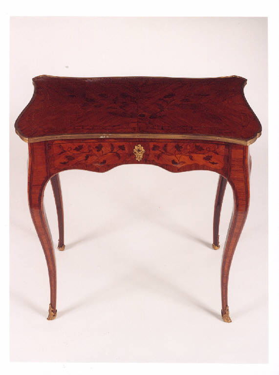 tavolo scrittoio, opera isolata - manifattura francese (seconda metà sec. XVIII)