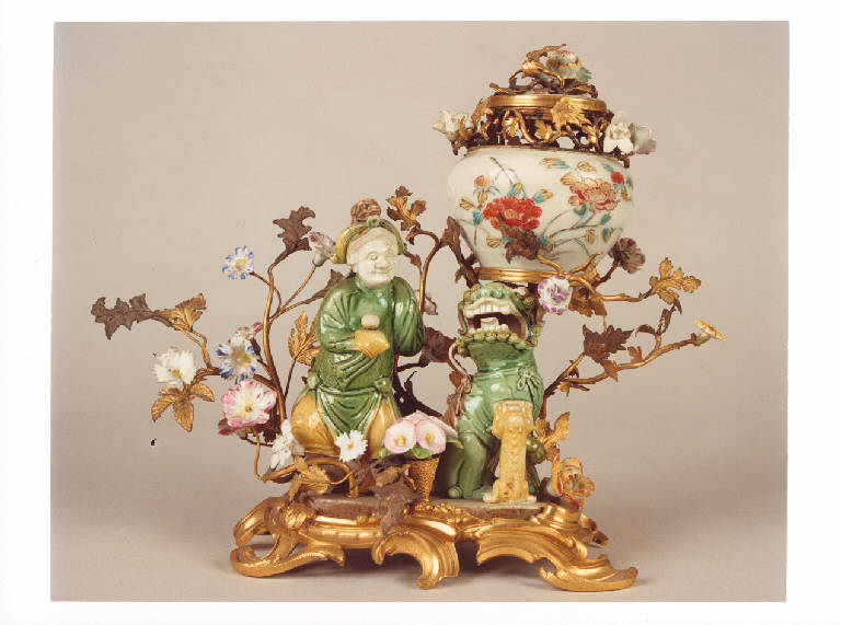 bruciaprofumi, opera isolata - manifattura cinese (seconda metà sec. XVIII)