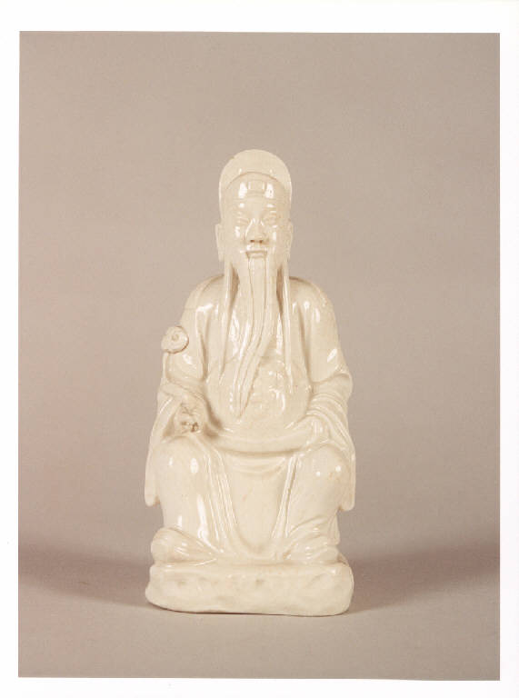 scultura, opera isolata - manifattura cinese (fine/ inizio secc. XVIII/ XIX)