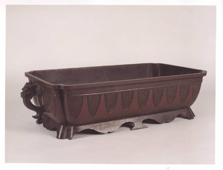 fioriera, insieme - manifattura cinese (prima metà sec. XIX)