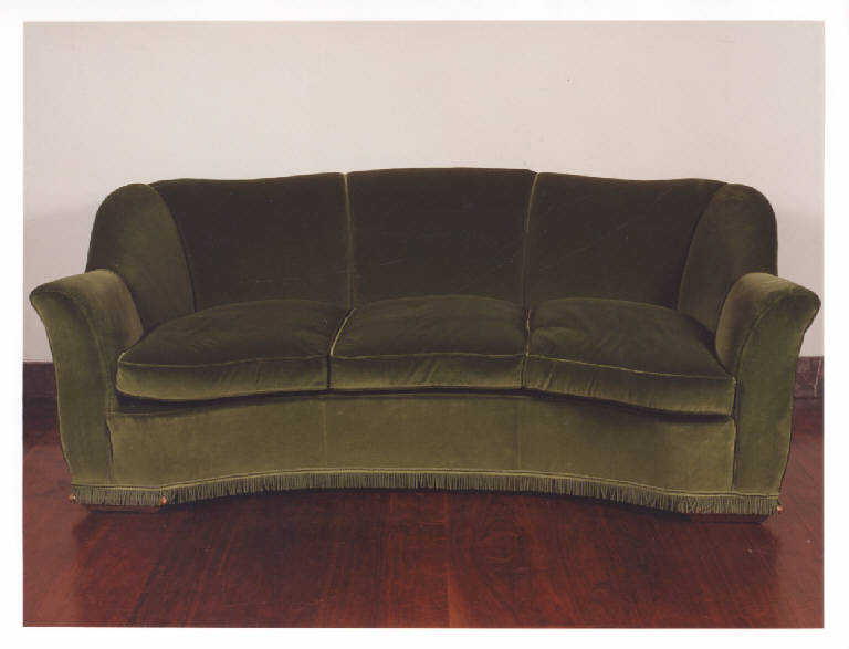 divano, opera isolata - manifattura italiana (prima metà sec. XIX)